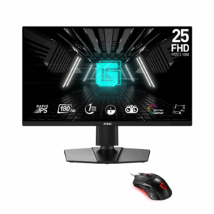 MONITOR 25" MSI OPTIX G255PF E2 1MS 180HZ + MOUSE