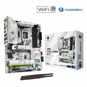 MB ASROCK LGA1851 Z890 STEEL LEGEND WIFI DDR5 / HDMI / USB-C / LAN / SOM
