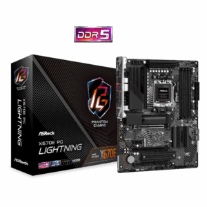 MB ASROCK AM5 X670E PG LIGHTNING DDR5 / HDMI / DP / USB-C / LAN / SOM