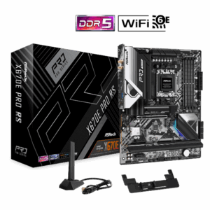 MB ASROCK AM5 X670E PRO RS WIFI DDR5 / HDMI / DP / USB-C / LAN / SOM