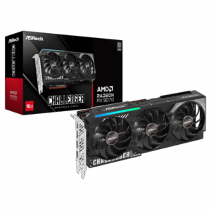 VGA ASROCK 16GB RX9070 CHALLENGER DDR6 3XFAN